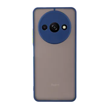 LIME HARDSHELL FUSION ΘΗΚΗ XIAOMI REDMI A3 4G/A3X 4G 6.71in FULL CAMERA PROTECTION BLUE WITH YELLOW KEYS
