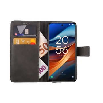 LIME ESSENTIAL ΘΗΚΗ TCL 50 SE 6.78in MAGNET BOOK STAND CLIP GREY