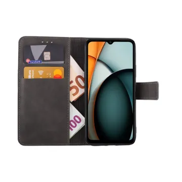 LIME ESSENTIAL ΘΗΚΗ XIAOMI REDMI A3 4G/A3X 4G 6.71in MAGNET BOOK STAND CLIP GREY
