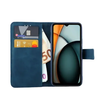 LIME ESSENTIAL ΘΗΚΗ XIAOMI REDMI A3 4G/A3X 4G 6.71in MAGNET BOOK STAND CLIP DARK BLUE