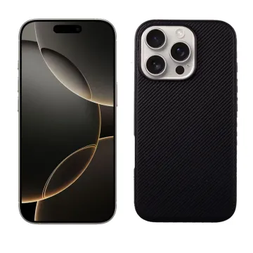 VOLTE-TEL CARBON LIFT ΘΗΚΗ IPHONE 16 PRO 6.3in CAMERA GUARD PROTECTION BLACK