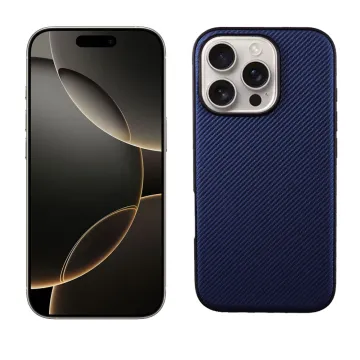 VOLTE-TEL CARBON LIFT ΘΗΚΗ IPHONE 16 PRO 6.3in CAMERA GUARD PROTECTION BLUE