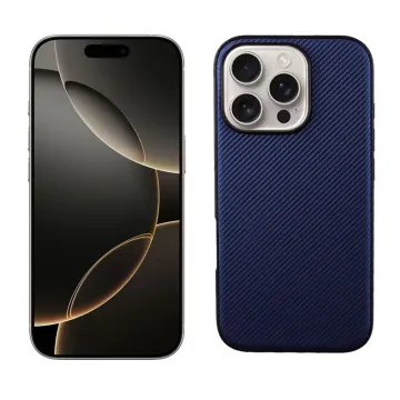 VOLTE-TEL CARBON LIFT ΘΗΚΗ IPHONE 16 PRO MAX 6.9in CAMERA GUARD PROTECTION BLUE
