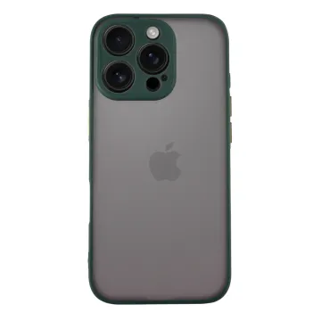 LIME HARDSHELL FUSION ΘΗΚΗ IPHONE 16 PRO MAX 6.9in FULL CAMERA PROTECTION GREEN WITH YELLOW KEYS