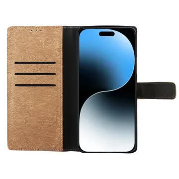VOLTE-TEL ALLURE ΘΗΚΗ IPHONE 16 6.1in MAGNET BOOK STAND CLIP GOLD
