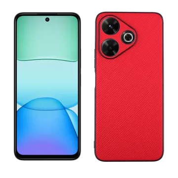 VOLTE-TEL CARBON LIFT ΘΗΚΗ XIAOMI REDMI 13/ POCO M6 4G 6,79in FULL CAMERA PROTECTION RED