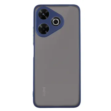 LIME HARDSHELL FUSION ΘΗΚΗ XIAOMI REDMI 13/ POCO M6 4G 6,79in FULL CAMERA PROTECTION BLUE WITH YELLOW KEYS