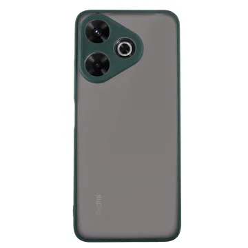 LIME HARDSHELL FUSION ΘΗΚΗ XIAOMI REDMI 13/POCO M6 4G 6,79in FULL CAMERA PROTECTION GREEN WITH YELLOW KEYS