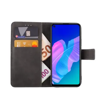 LIME ESSENTIAL ΘΗΚΗ HUAWEI P40 LITE E 6.39in MAGNET BOOK STAND CLIP GREY