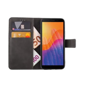 LIME ESSENTIAL ΘΗΚΗ HUAWEI Y5P 5.45in MAGNET BOOK STAND CLIP GREY