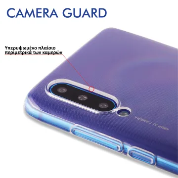 LIME SLIMCLEAR TPU ΘΗΚΗ XIAOMI REDMI 14C/ REDMI A4/ POCO C75/ POCO M7 5G 6.88in CAMERA GUARD ΔΙΑΦΑΝΗ