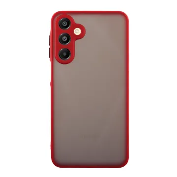 LIME HARDSHELL FUSION ΘΗΚΗ SAMSUNG A16 4G A165/A16 5G A166 6.7in FULL CAMERA PROTECTION RED WITH BLACK KEYS
