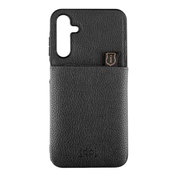 IDOL 1991 ANTI-RFID LEATHER SMART WALLET ΘΗΚΗ SAMSUNG A16 4G A165/A16 5G A166 6.7in CAMERA GUARD BLACK