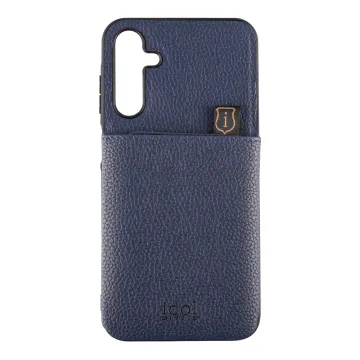 IDOL 1991 ANTI-RFID LEATHER SMART WALLET ΘΗΚΗ SAMSUNG A16 4G A165/A16 5G A166 6.7in CAMERA GUARD BLUE