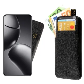 IDOL 1991 ANTI-RFID LEATHER SMART WALLET ΘΗΚΗ XIAOMI 14T 5G 6.67in CAMERA GUARD BLACK
