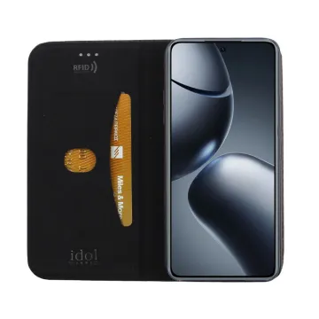IDOL 1991 ELITE ΘΗΚΗ XIAOMI 14T 5G 6.67in ANTI-RFID BOOK STAND BLACK