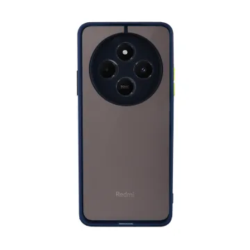 LIME HARDSHELL FUSION ΘΗΚΗ XIAOMI REDMI 14C/ REDMI A4/ POCO C75/ POCO M7 5G 6.88in FULL CAMERA PROTECTION BLUE WITH YELLOW KEYS