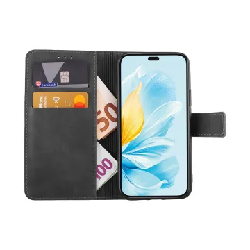 LIME ESSENTIAL ΘΗΚΗ HONOR 200 LITE 5G 6.7in MAGNET BOOK STAND CLIP GREY