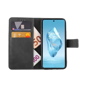 LIME ESSENTIAL ΘΗΚΗ ONEPLUS 12R 5G 6.78in MAGNET BOOK STAND CLIP GREY