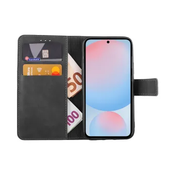 LIME ESSENTIAL ΘΗΚΗ SAMSUNG S24 FE 5G S721 6.7in MAGNET BOOK STAND CLIP GREY