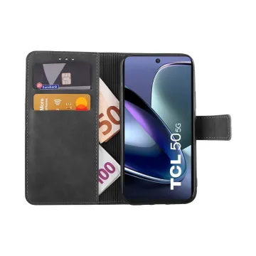LIME ESSENTIAL ΘΗΚΗ TCL 50 NXTPAPER/ 50 PRO NXTPAPER 5G 6,8in MAGNET BOOK STAND CLIP GREY