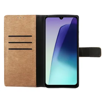 VOLTE-TEL ALLURE ΘΗΚΗ XIAOMI REDMI 14C/ REDMI A4/ POCO C75 6.88in MAGNET BOOK STAND CLIP GOLD
