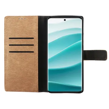 VOLTE-TEL ALLURE ΘΗΚΗ XIAOMI REDMI NOTE 14 PRO 5G/POCO X7 6.67in MAGNET BOOK STAND CLIP GOLD