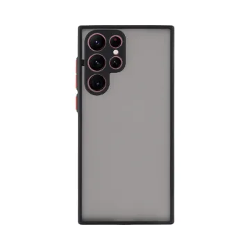 LIME HARDSHELL FUSION ΘΗΚΗ SAMSUNG S24 ULTRA 5G S928 6.8in FULL CAMERA PROTECTION BLACK WITH RED KEYS