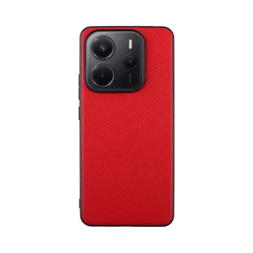 VOLTE-TEL CARBON LIFT ΘΗΚΗ XIAOMI REDMI NOTE 14 5G 6.67in CAMERA GUARD RED