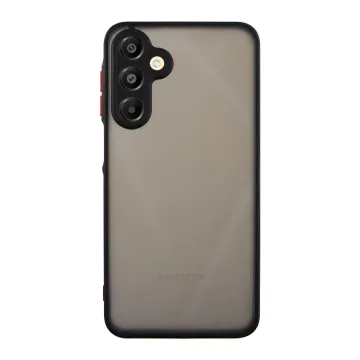 LIME HARDSHELL FUSION ΘΗΚΗ SAMSUNG A26 5G A266 6.7in FULL CAMERA PROTECTION BLACK WITH RED KEYS