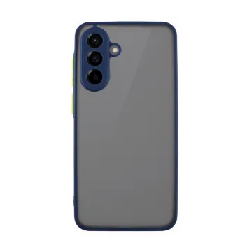 LIME HARDSHELL FUSION ΘΗΚΗ SAMSUNG A36 5G A366 6.7in FULL CAMERA PROTECTION BLUE WITH YELLOW KEYS