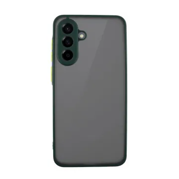LIME HARDSHELL FUSION ΘΗΚΗ SAMSUNG A36 5G A366 6.7in FULL CAMERA PROTECTION GREEN WITH YELLOW KEYS
