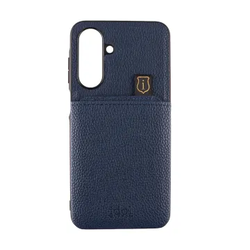 IDOL 1991 ANTI-RFID LEATHER SMART WALLET ΘΗΚΗ SAMSUNG A26 5G A266 6.7in CAMERA GUARD BLUE