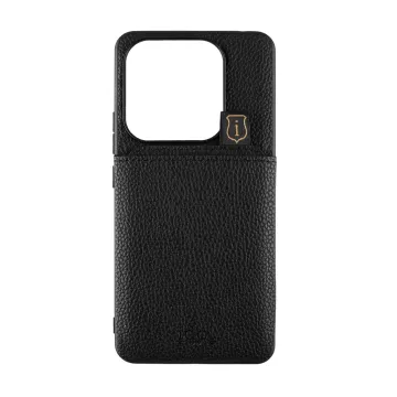 IDOL 1991 ANTI-RFID LEATHER SMART WALLET ΘΗΚΗ XIAOMI REDMI NOTE 14 5G 6.67in CAMERA GUARD BLACK