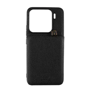 IDOL 1991 ANTI-RFID LEATHER SMART WALLET ΘΗΚΗ XIAOMI 15 5G 6.36in CAMERA GUARD BLACK