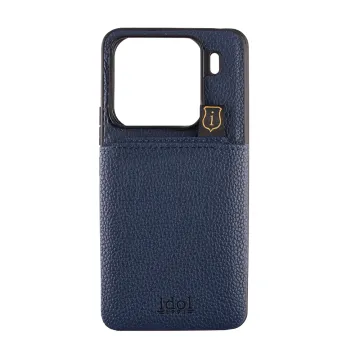 IDOL 1991 ANTI-RFID LEATHER SMART WALLET ΘΗΚΗ XIAOMI 15 PRO 5G 6.73in CAMERA GUARD BLUE