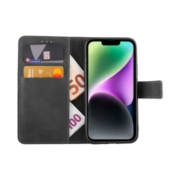 LIME ESSENTIAL ΘΗΚΗ IPHONE 16E/ IPHONE 17E 6.1in MAGNET BOOK STAND CLIP GREY