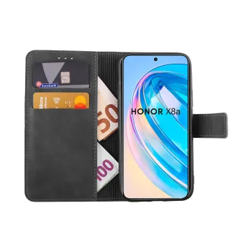 LIME ESSENTIAL ΘΗΚΗ HONOR X8A 6.7in MAGNET BOOK STAND CLIP GREY