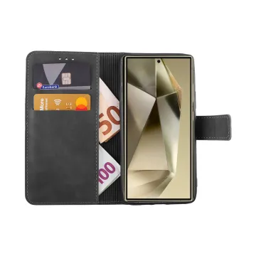 LIME ESSENTIAL ΘΗΚΗ SAMSUNG S25 ULTRA 5G S938 6.9in MAGNET BOOK STAND CLIP GREY