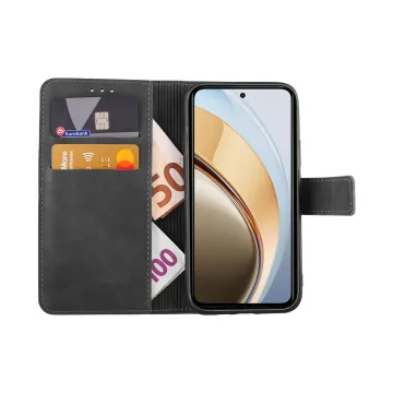 LIME ESSENTIAL ΘΗΚΗ VIVO V40 LITE 5G 6.67in MAGNET BOOK STAND CLIP GREY