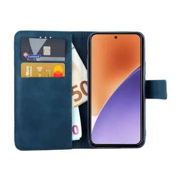 LIME ESSENTIAL ΘΗΚΗ XIAOMI 15 5G 6.36in MAGNET BOOK STAND CLIP DARK BLUE