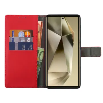 VOLTE-TEL ALLURE ΘΗΚΗ SAMSUNG S25 ULTRA 5G S938 6.9in MAGNET BOOK STAND CLIP RED