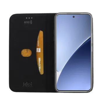 IDOL 1991 ELITE ΘΗΚΗ XIAOMI 15 PRO 5G 6.73in ANTI-RFID BOOK STAND BLACK