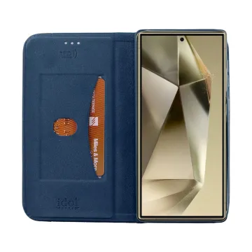 IDOL 1991 ELITE ΘΗΚΗ SAMSUNG S25 ULTRA 5G S938 6.9in ANTI-RFID BOOK STAND BLUE