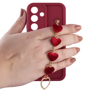 VOLTE-TEL SILICON TPU WITH STRAP ΘΗΚΗ IPHONE 11 PRO 5.8in FULL CAMERA PROTECTION BLACK WITH BLACK HEARTS