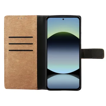 VOLTE-TEL ALLURE ΘΗΚΗ XIAOMI REDMI NOTE 14 4G 6.67in MAGNET BOOK STAND CLIP GOLD