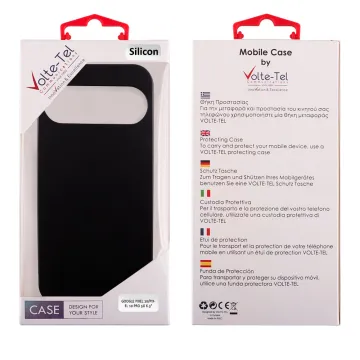 VOLTE-TEL SILICON TPU ΘΗΚΗ GOOGLE PIXEL 10/PIXEL 10 PRO 5G 6.3in BLACK