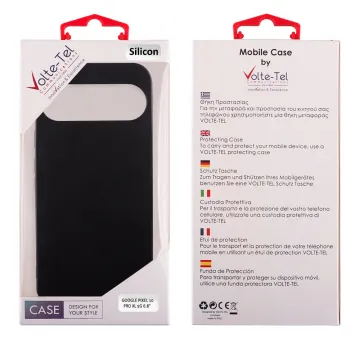 VOLTE-TEL SILICON TPU ΘΗΚΗ GOOGLE PIXEL 10 PRO XL 5G 6.8in BLACK