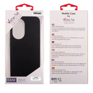VOLTE-TEL SILICON TPU ΘΗΚΗ HUAWEI NOVA 13 6.7in BLACK