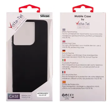 VOLTE-TEL SILICON TPU ΘΗΚΗ MOTOROLA MOTO G75 5G 6.78in BLACK